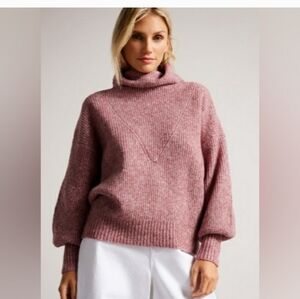 NWT Ted Baker Cchloe roll neck wool sweater